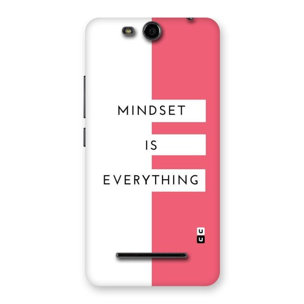 Mindset is Everything Back Case for Micromax Canvas Juice 3 Q392