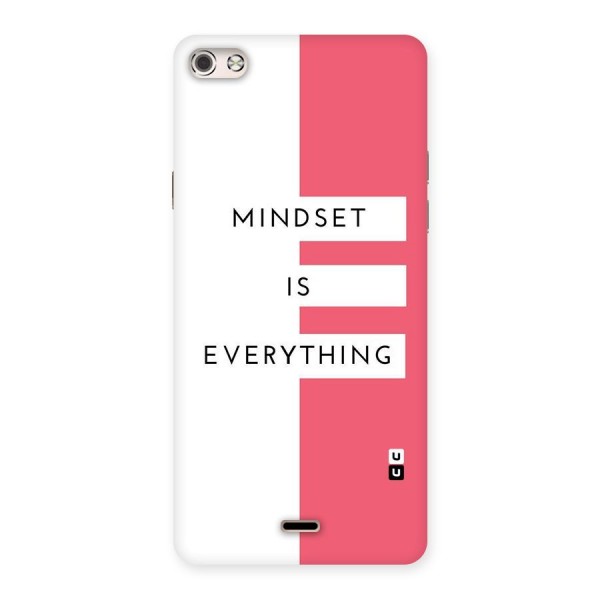 Mindset is Everything Back Case for Micromax Canvas Silver 5