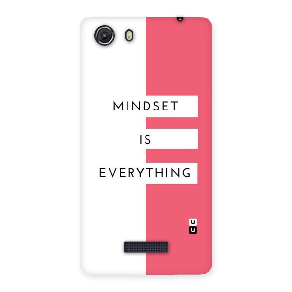 Mindset is Everything Back Case for Micromax Unite 3