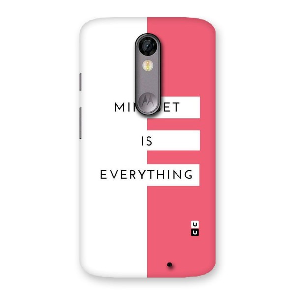 Mindset is Everything Back Case for Moto X Force