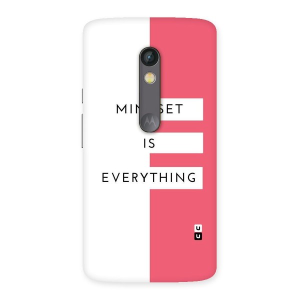 Mindset is Everything Back Case for Moto X Play