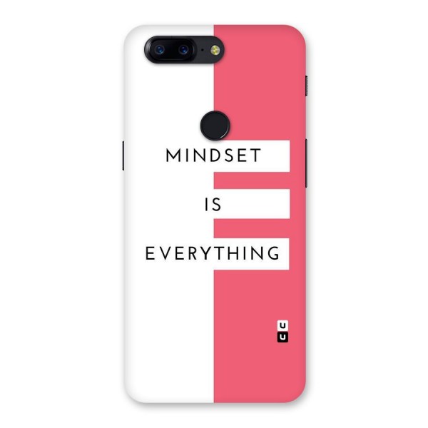Mindset is Everything Back Case for OnePlus 5T