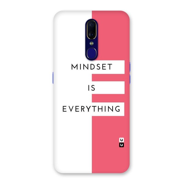 Mindset is Everything Back Case for Oppo A9