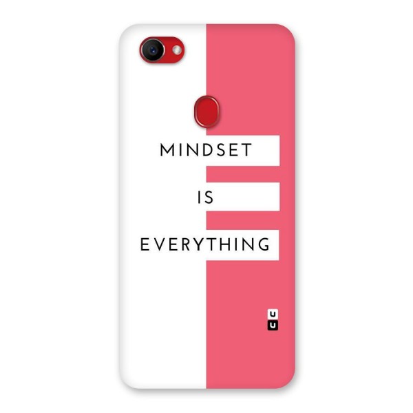 Mindset is Everything Back Case for Oppo F7