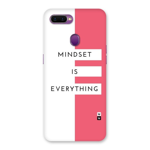 Mindset is Everything Back Case for Oppo F9
