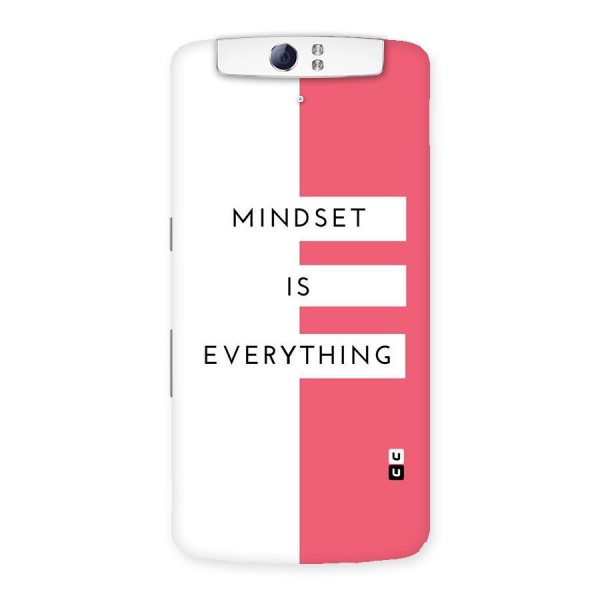 Mindset is Everything Back Case for Oppo N1