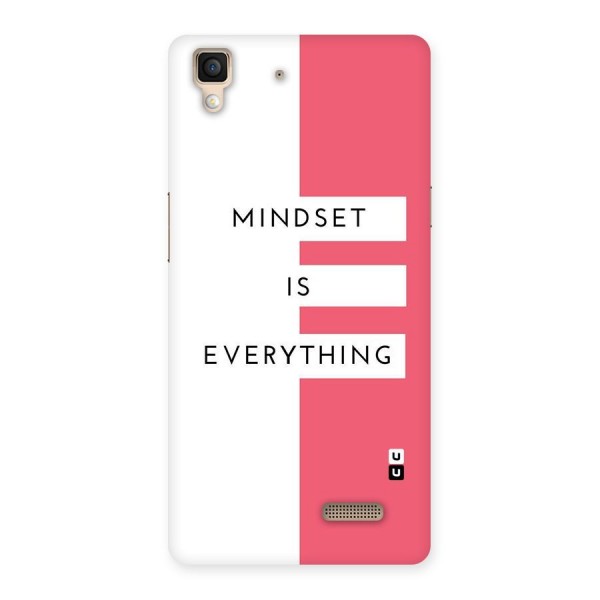 Mindset is Everything Back Case for Oppo R7