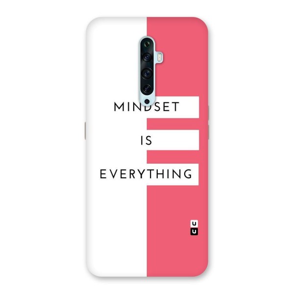 Mindset is Everything Back Case for Oppo Reno2 F