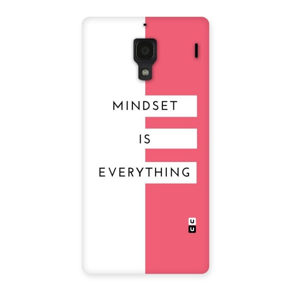 Mindset is Everything Back Case for Redmi 1S
