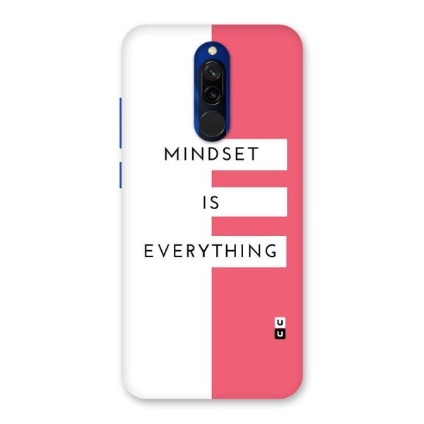 Mindset is Everything Back Case for Redmi 8