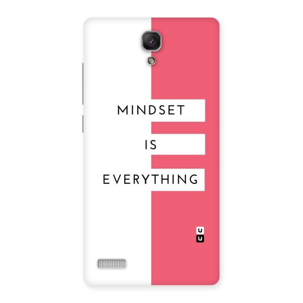 Mindset is Everything Back Case for Redmi Note
