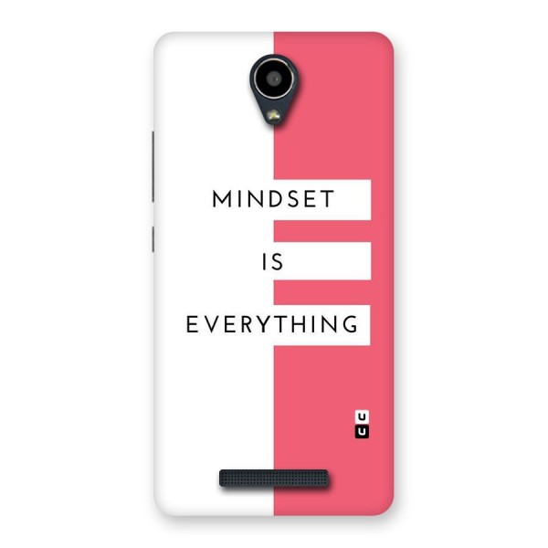Mindset is Everything Back Case for Redmi Note 2