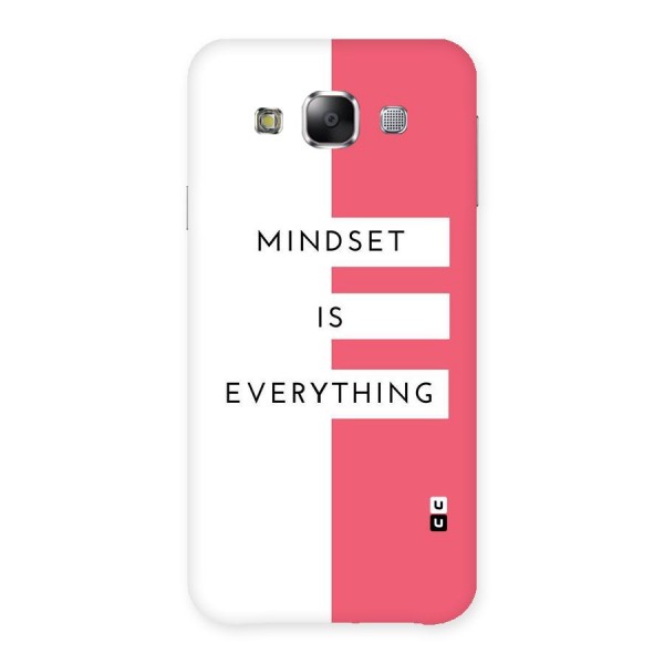 Mindset is Everything Back Case for Samsung Galaxy E5