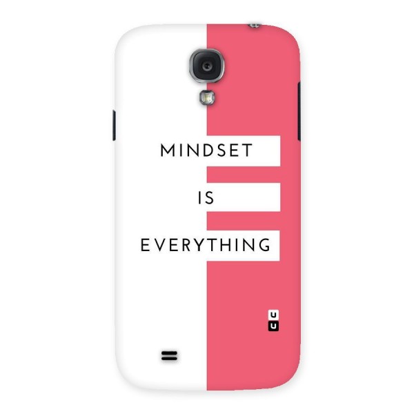 Mindset is Everything Back Case for Samsung Galaxy S4