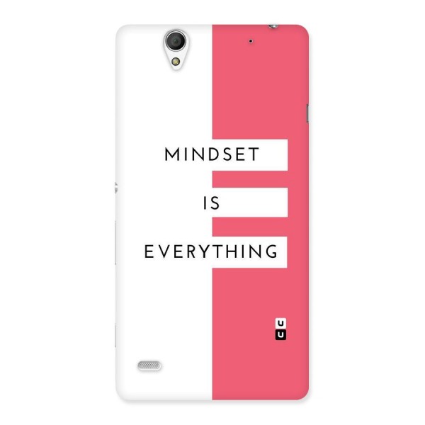 Mindset is Everything Back Case for Sony Xperia C4