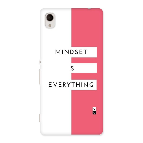Mindset is Everything Back Case for Sony Xperia M4