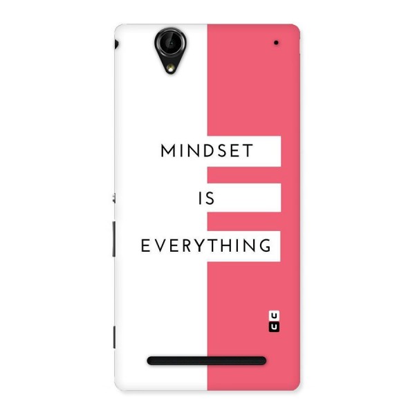 Mindset is Everything Back Case for Sony Xperia T2