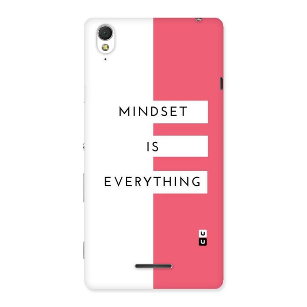 Mindset is Everything Back Case for Sony Xperia T3
