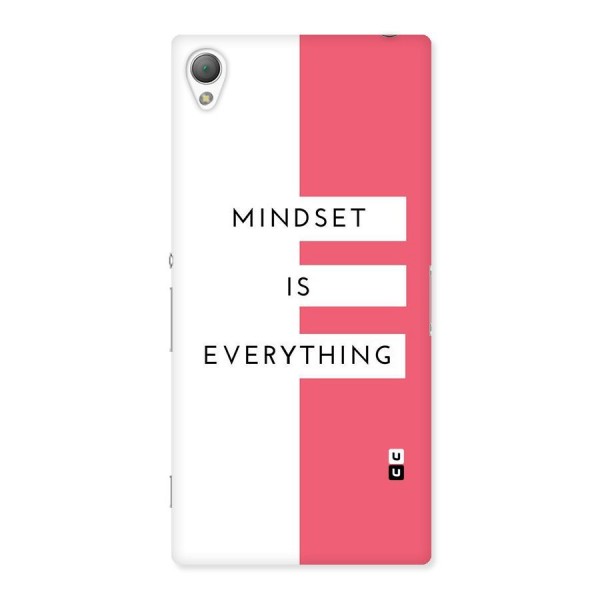 Mindset is Everything Back Case for Sony Xperia Z3