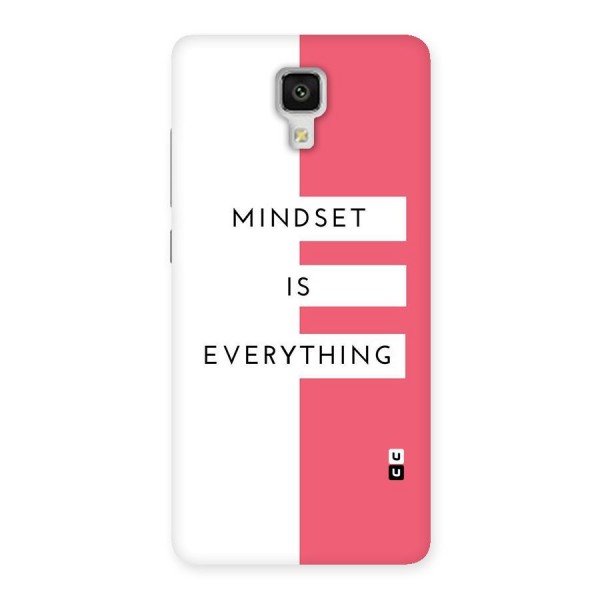 Mindset is Everything Back Case for Xiaomi Mi 4