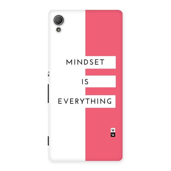 Mindset is Everything Back Case for Xperia Z3 Plus
