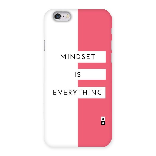 Mindset is Everything Back Case for iPhone 6 6S