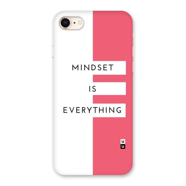 Mindset is Everything Back Case for iPhone 8