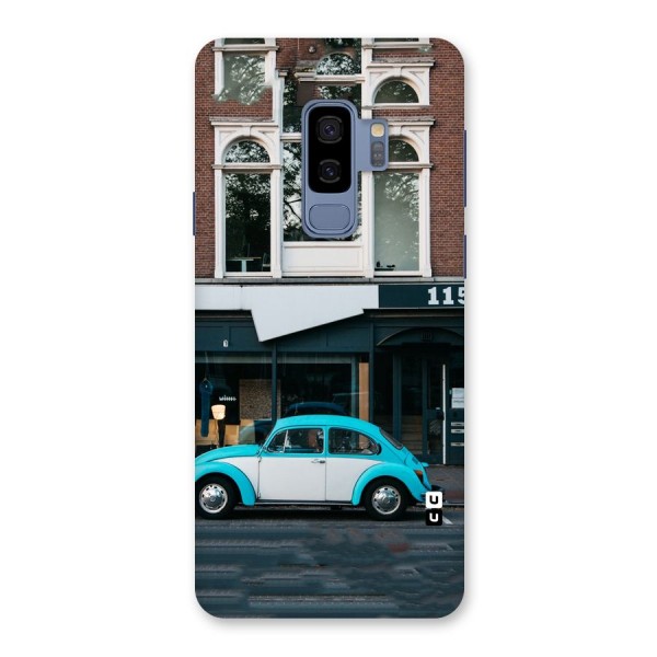 Mini Blue Car Back Case for Galaxy S9 Plus
