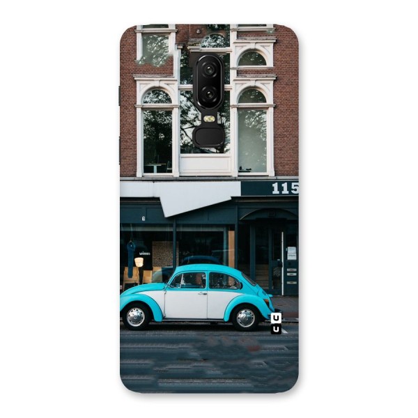 Mini Blue Car Back Case for OnePlus 6