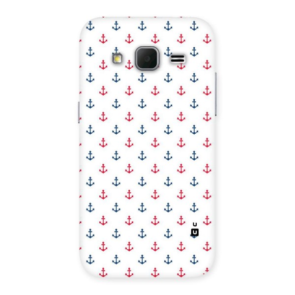 Minimal Anchor Pattern Back Case for Galaxy Core Prime