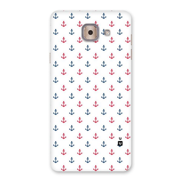 Minimal Anchor Pattern Back Case for Galaxy J7 Max