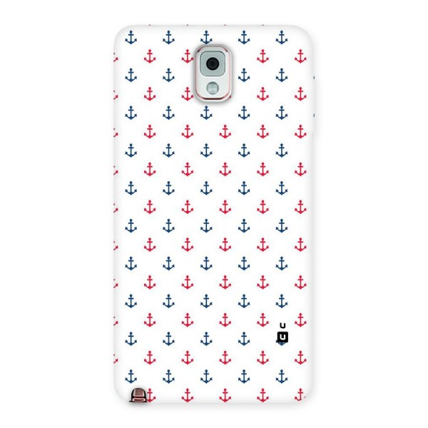 Minimal Anchor Pattern Back Case for Galaxy Note 3
