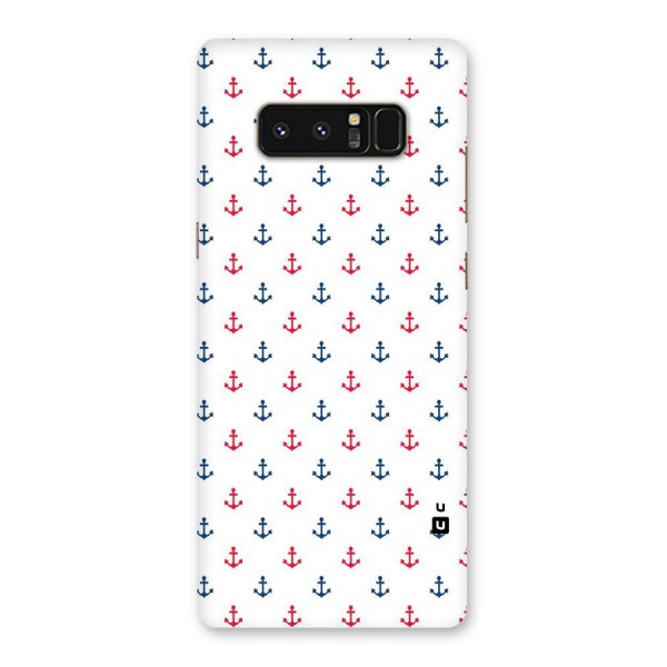 Minimal Anchor Pattern Back Case for Galaxy Note 8