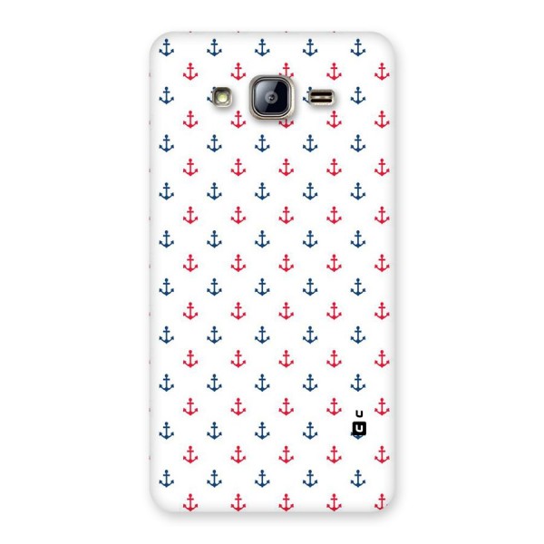 Minimal Anchor Pattern Back Case for Galaxy On5