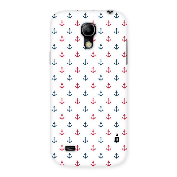 Minimal Anchor Pattern Back Case for Galaxy S4 Mini