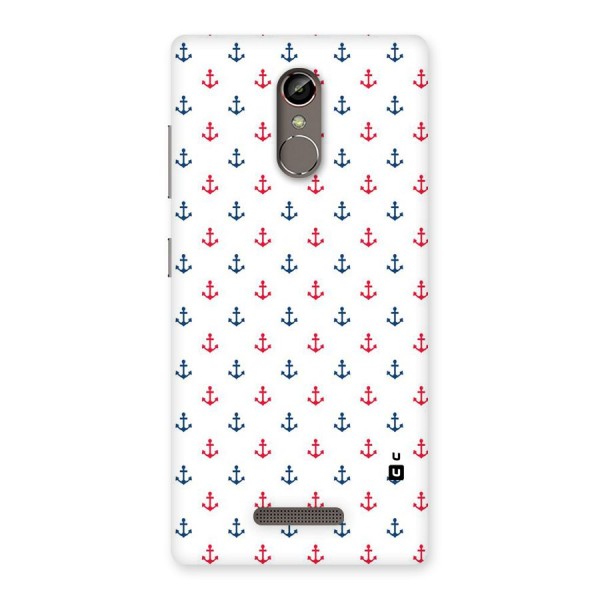 Minimal Anchor Pattern Back Case for Gionee S6s
