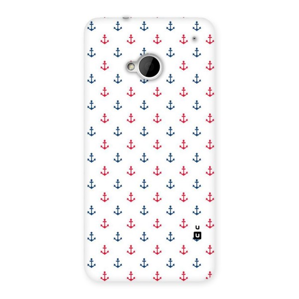 Minimal Anchor Pattern Back Case for HTC One M7