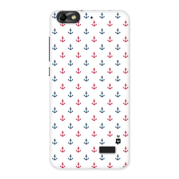 Minimal Anchor Pattern Back Case for Honor 4C