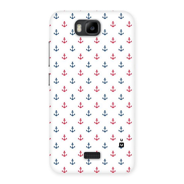 Minimal Anchor Pattern Back Case for Honor Bee