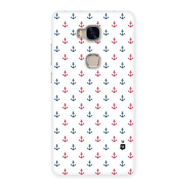 Minimal Anchor Pattern Back Case for Huawei Honor 5X