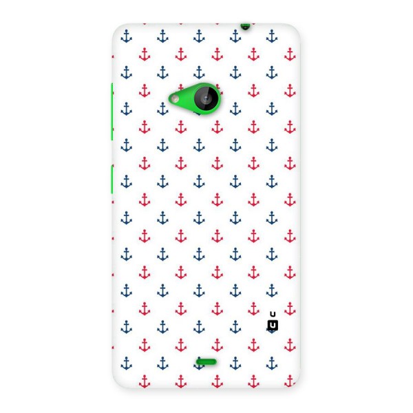 Minimal Anchor Pattern Back Case for Lumia 535