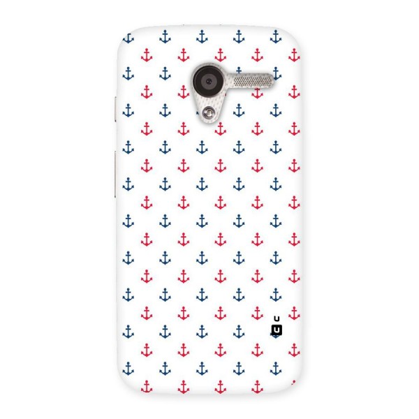 Minimal Anchor Pattern Back Case for Moto X