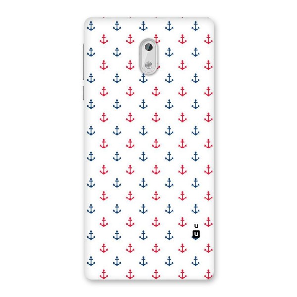 Minimal Anchor Pattern Back Case for Nokia 3