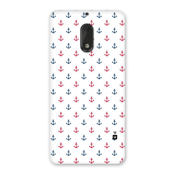 Minimal Anchor Pattern Back Case for Nokia 6