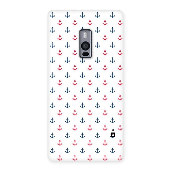Minimal Anchor Pattern Back Case for OnePlus Two
