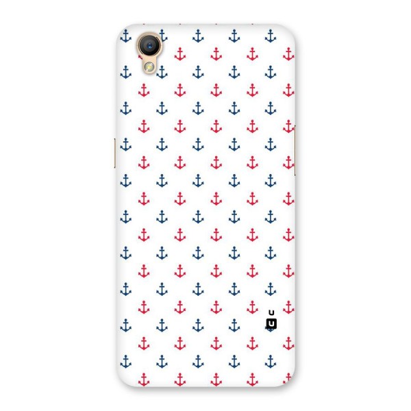 Minimal Anchor Pattern Back Case for Oppo A37