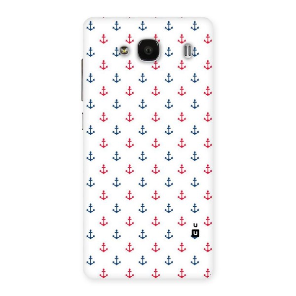 Minimal Anchor Pattern Back Case for Redmi 2