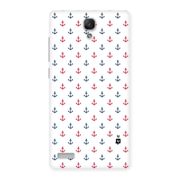 Minimal Anchor Pattern Back Case for Redmi Note