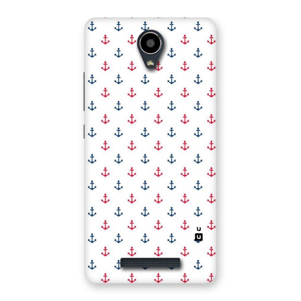 Minimal Anchor Pattern Back Case for Redmi Note 2