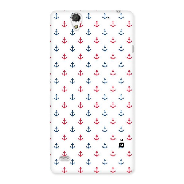 Minimal Anchor Pattern Back Case for Sony Xperia C4